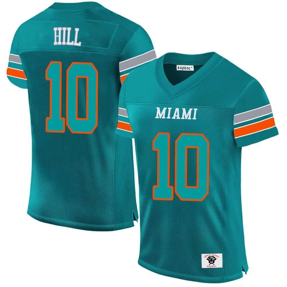 Men Miami Dolphins #10 Hill green 2024 Nike Vapor Limited NFL throwback Jersey 